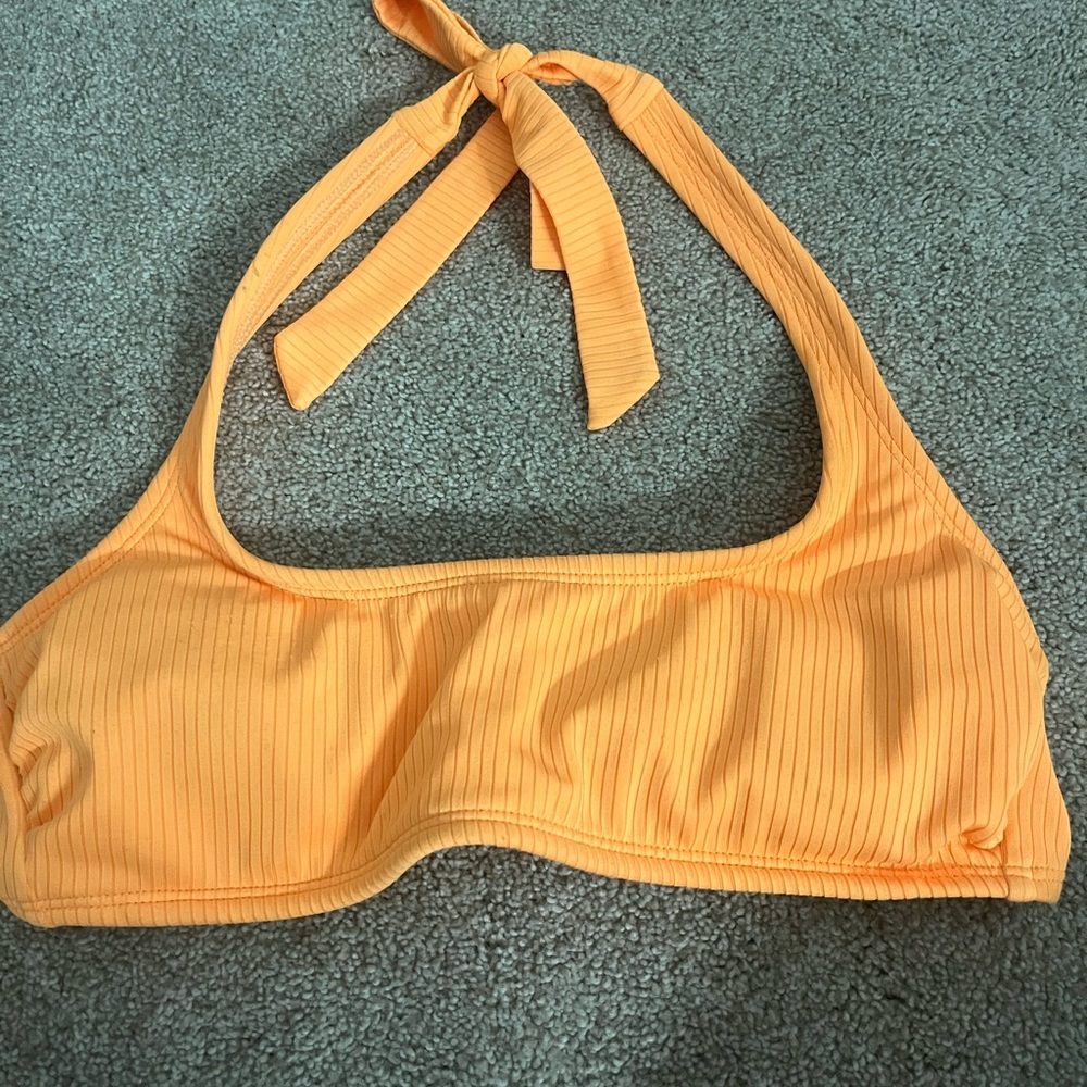 Target halter bikini top
